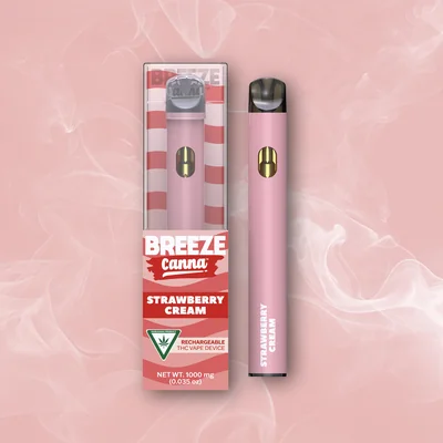 Breeze Canna - Strawberry Cream Disposable 1g