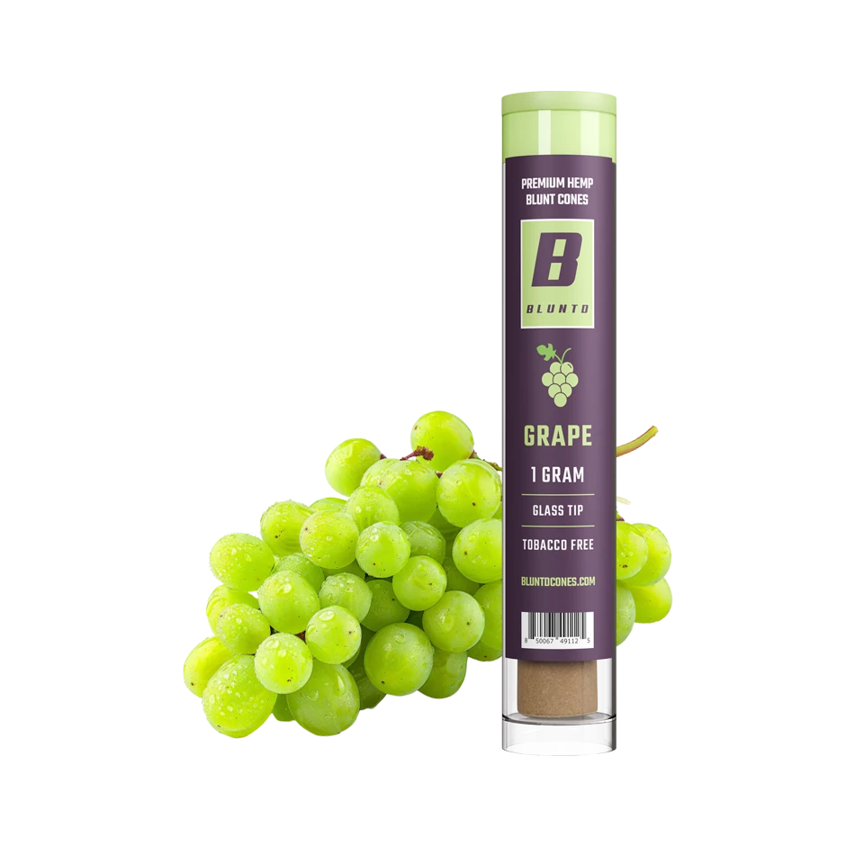 Bluntd Hemp Wrap Cone - Grape