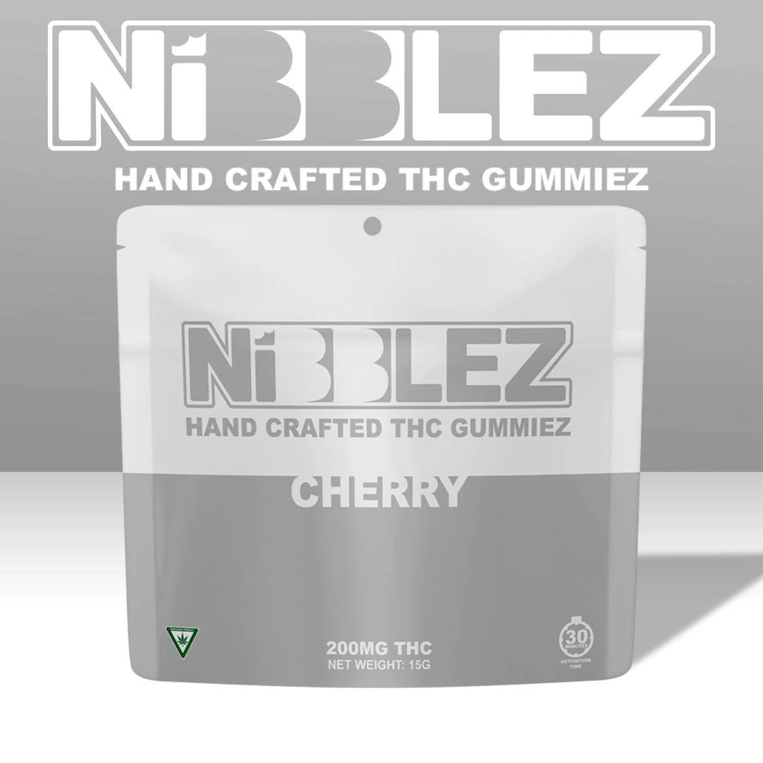 Nibblez - Cherry Gummies 200mg