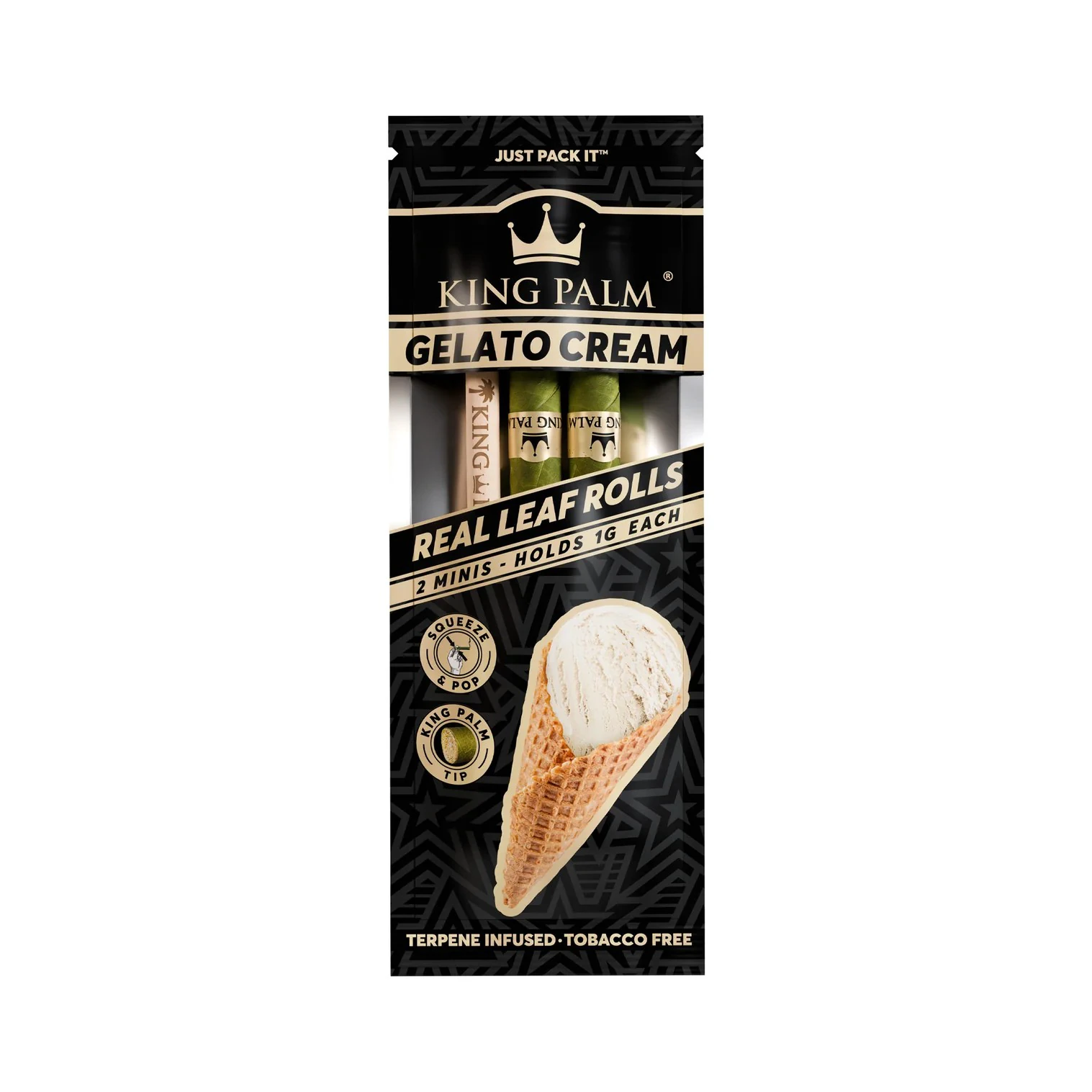 King Palm Mini Size - Gelato Cream 2pk