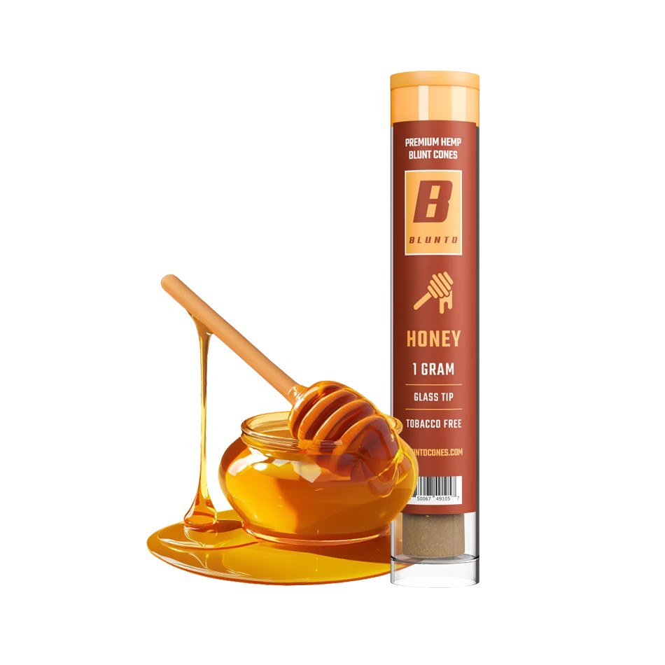 Bluntd Hemp Wrap Cone - Honey
