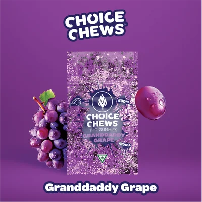 CHOICE - Granddaddy Grape Gummies 200mg