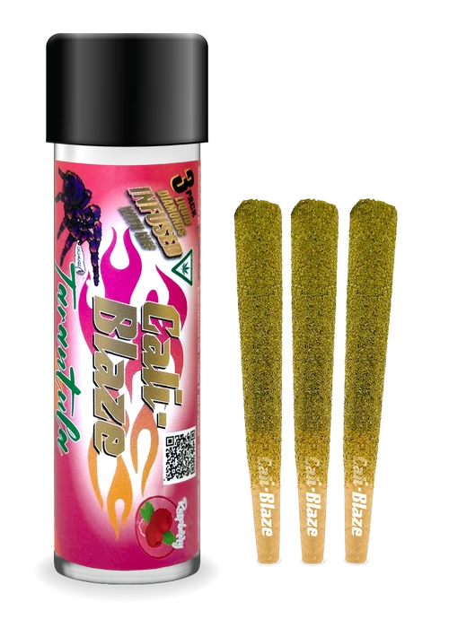 Cali-Blaze - Raspberry Infused Tarantulas 3pk 3g