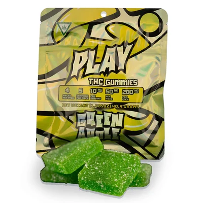 Play - Green Apple Gummies 4pk 200mg