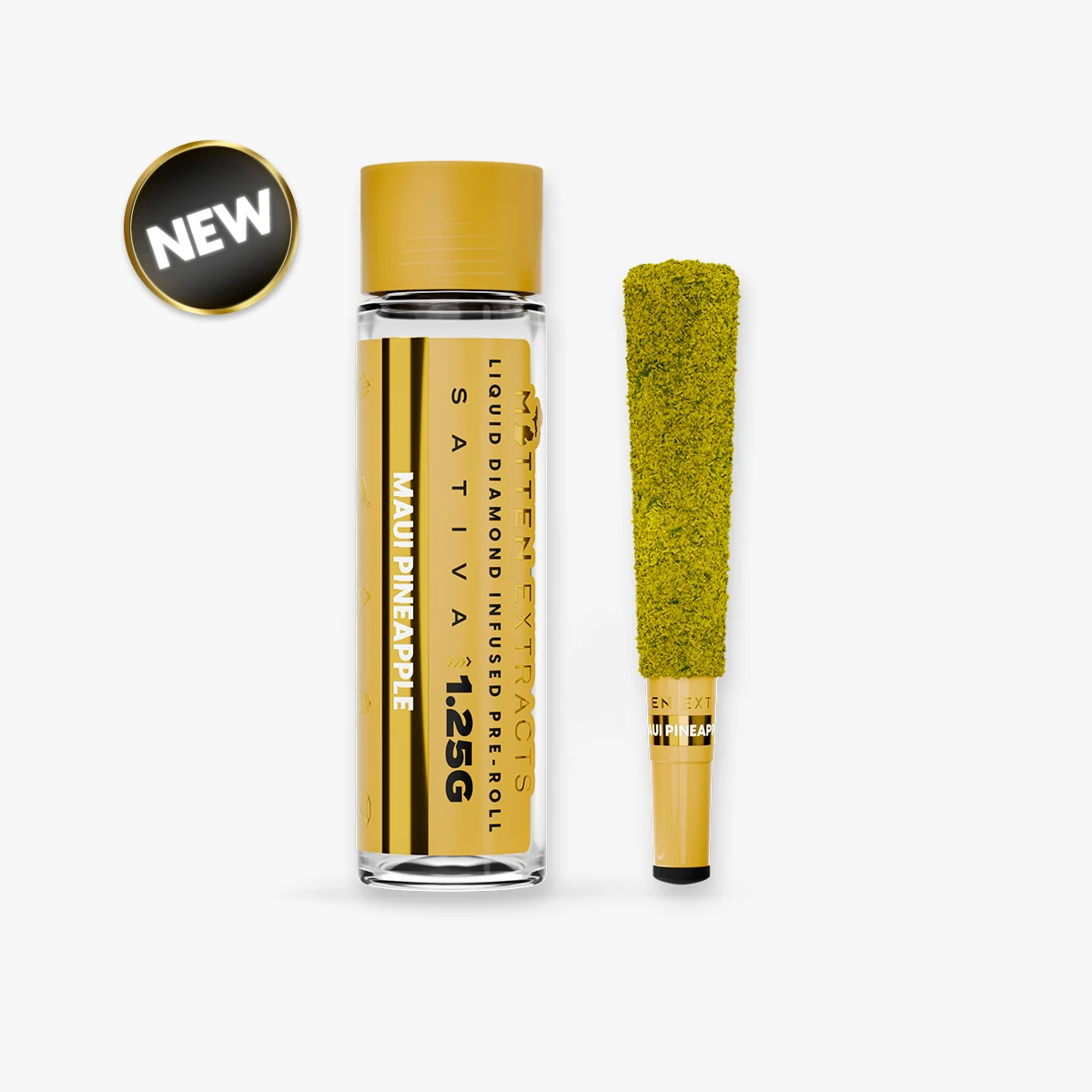 Mitten Extracts - Maui Pineapple Infused Pre-Roll 1.25g