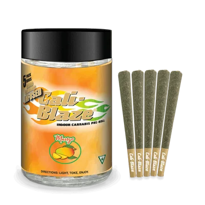 Cali-Blaze - Mango Infused Pre-Rolls 5pk 3.5g