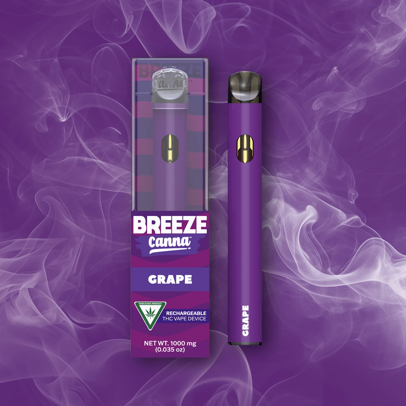 Breeze Canna - Grape Disposable 1g