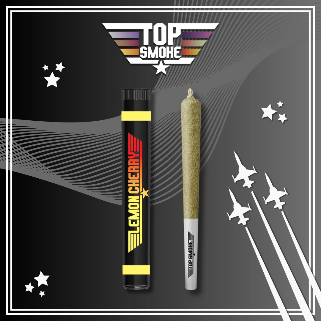 Top Smoke - Lemon Cherry Infused Pre-Roll 1g