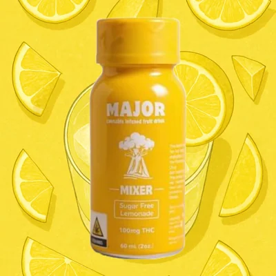 Major - Sugar Free Lemonade THC Infused Drink 100mg