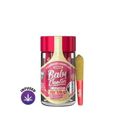 Jeeter - Strawberry Shortcake Baby Jeeter Infused Pre-Rolls 5pk 2.5g