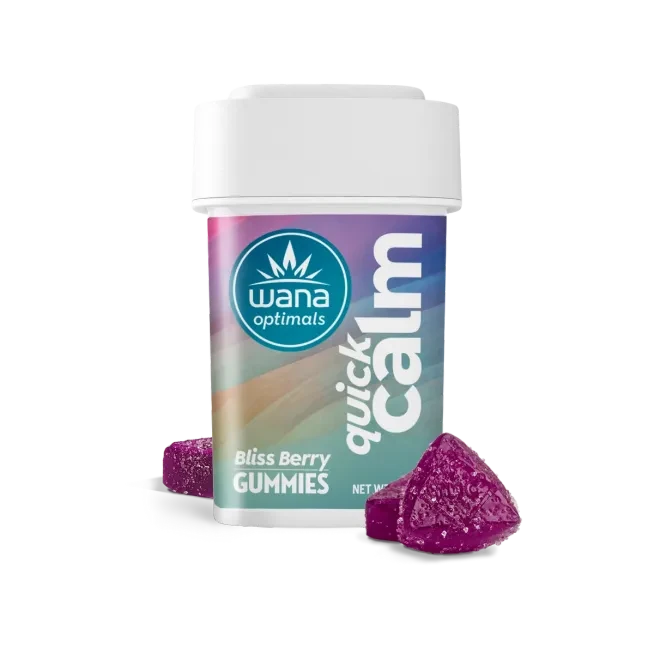 Wana Optimal - Quick Calm Blissberry Gummies 10mg