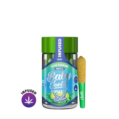 Jeeter - Sour Tsunami Baby Jeeter Infused Pre-Rolls 5pk 2.5g