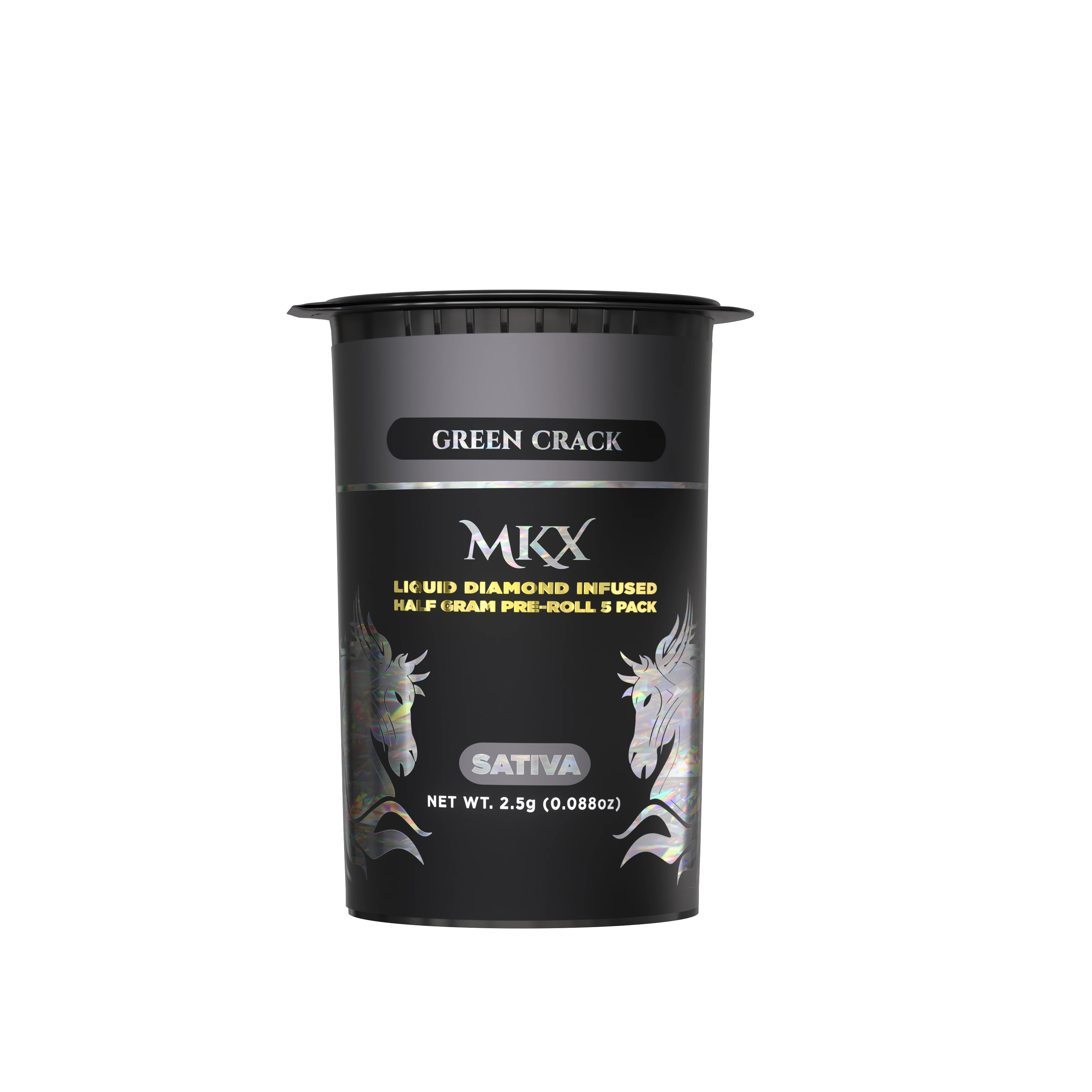 MKX - Green Crack Infused Pre-Rolls 5pk 2.5g