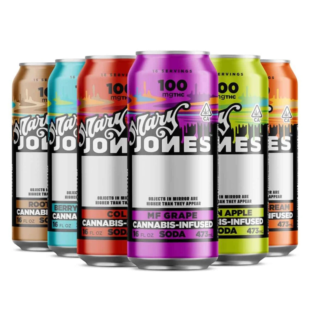 Mary Jones - Root Beer Soda 100mg