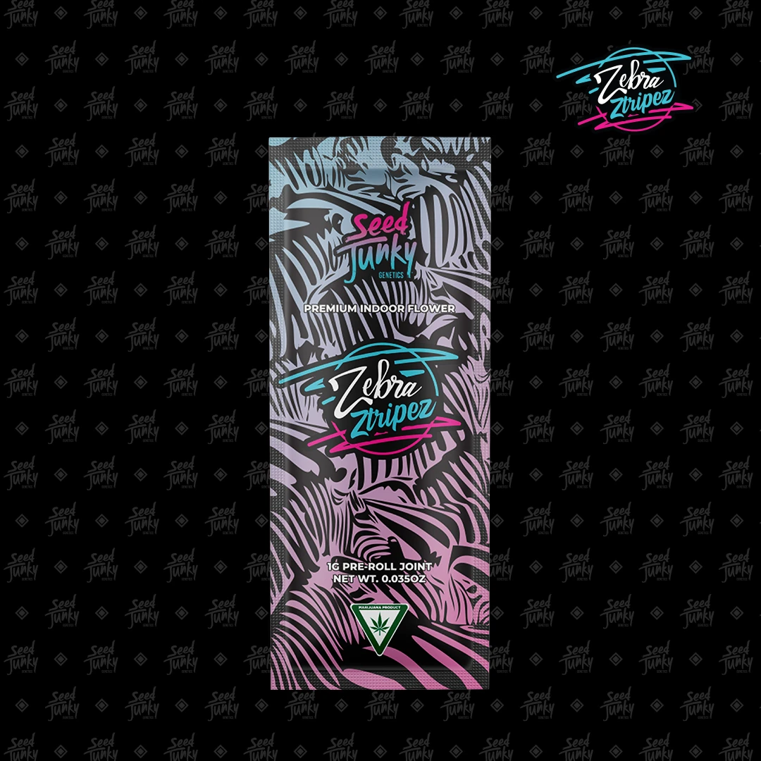 Seed Junky - Zebra Ztripez Pre-Roll 1g