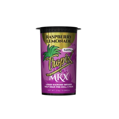 TropiX - Raspberry Lemonade Infused Pre-Rolls 5pk 2.5g