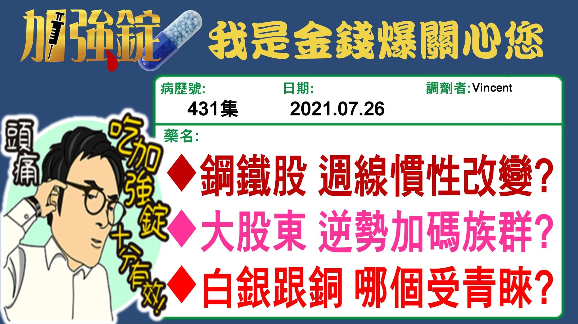 航運股海嘯來襲 籌碼凌亂 大成鋼辦現增 鋼鐵見高點 我是金錢爆 加強錠2021 0726 影片 我是金錢爆 加強錠 微股力