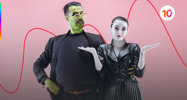 Top 10 fantasias para casal no Halloween.