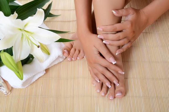 Professional manicure and nail care at Golden Nail Lounge