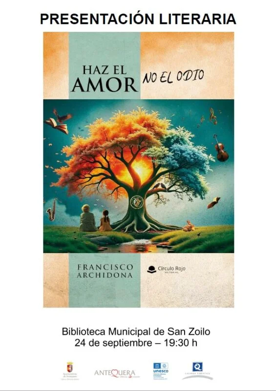 Presentación literaria: "Haz el amor, no el odio" — Francisco Archidona