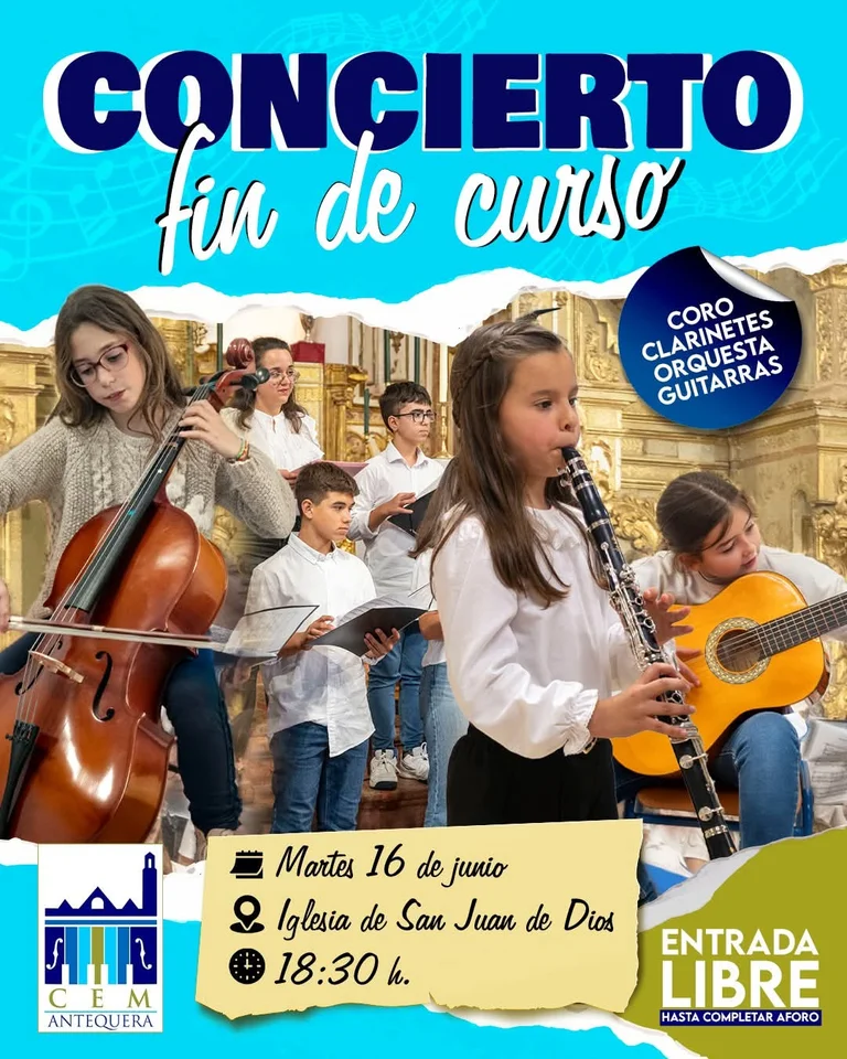Concierto Fin de Curso del CEM Antequera