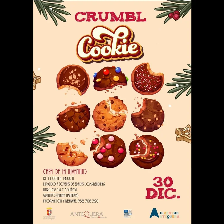 Taller de Crumbl Cookie