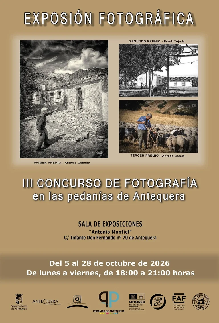 III Concurso de Fotografía en las pedanías de Antequera