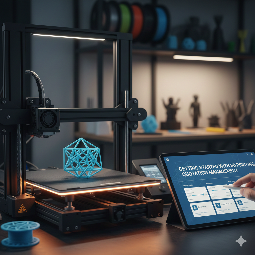 3D printing quotation management training