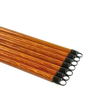 Coated Wooden Handle Mop