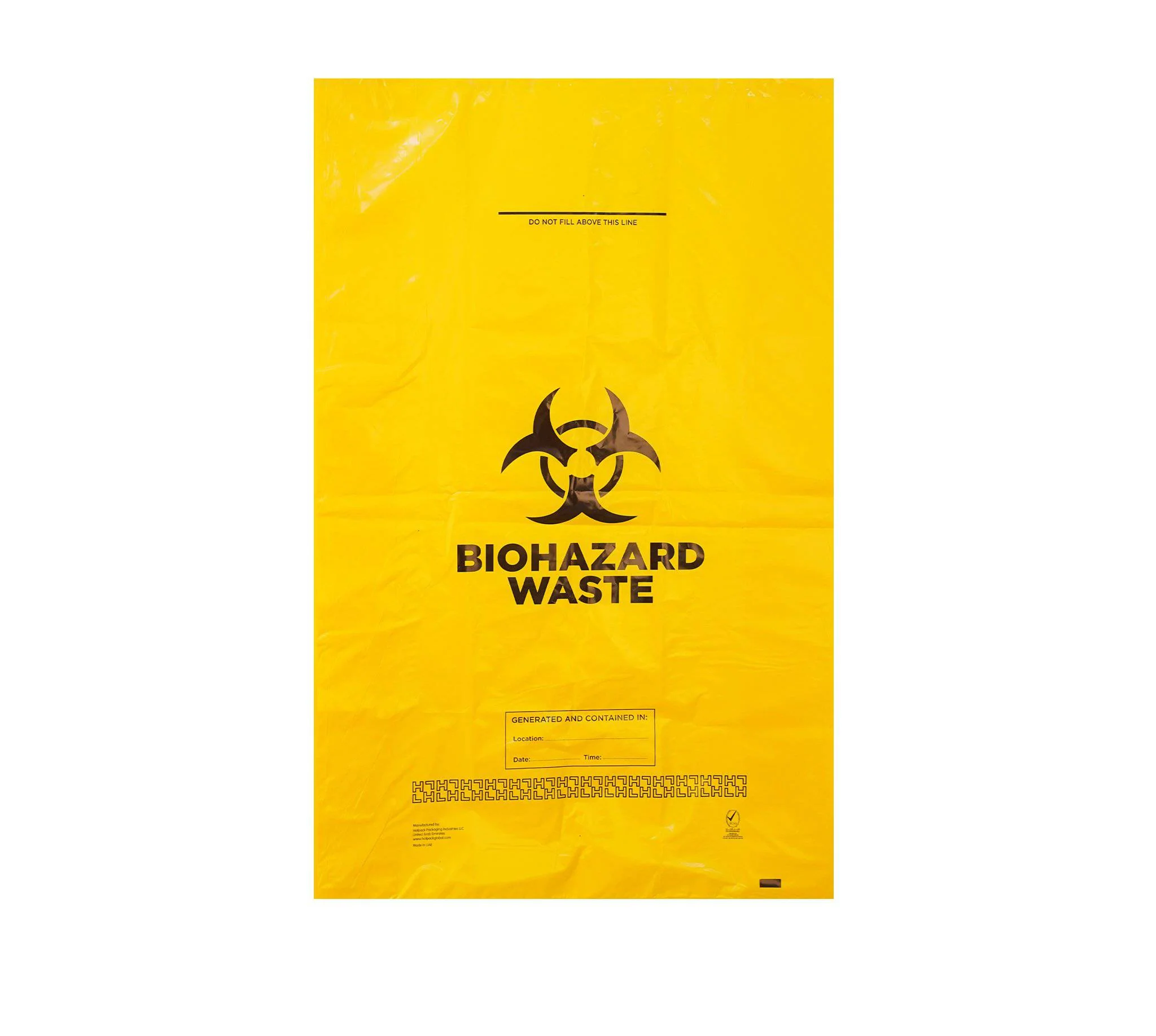 Garbage Bag Bio-Hazard HD - Recycled