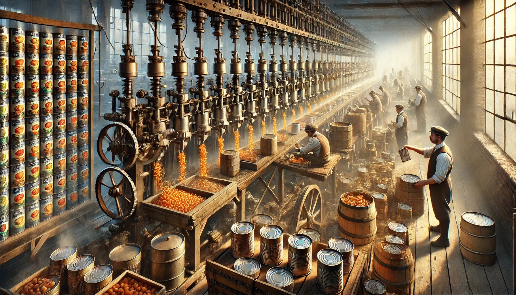 Glass and Tin Food Packaging