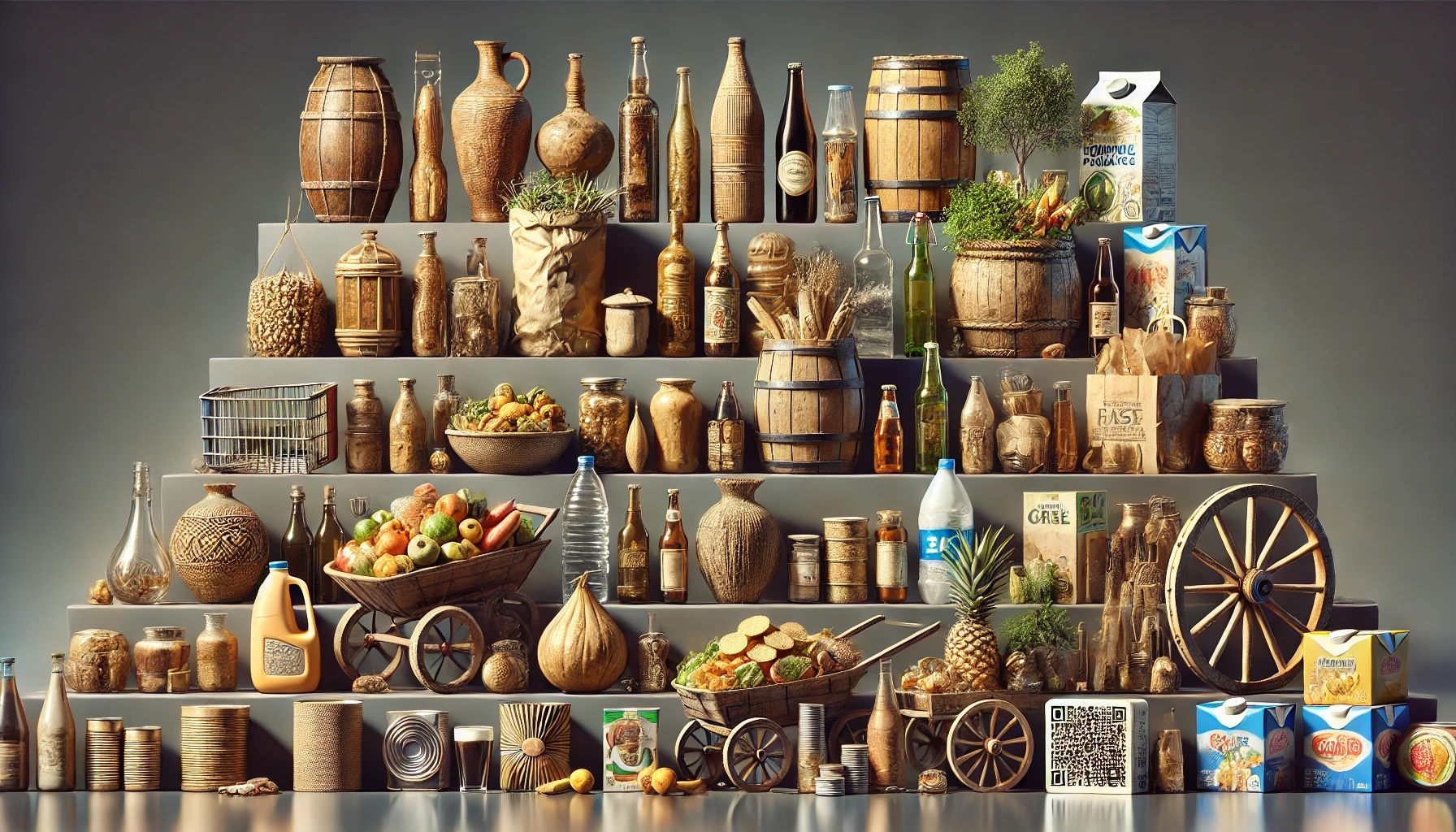 The Evolution of Food Packaging Throughout Human History