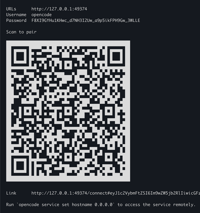 pairing credentials