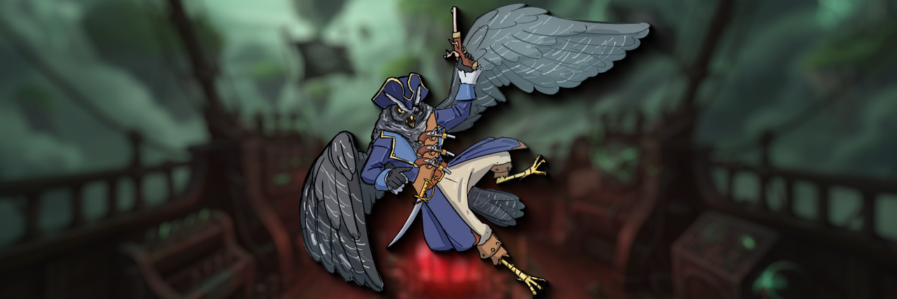 Captain Kills-the-Joke boss artwork