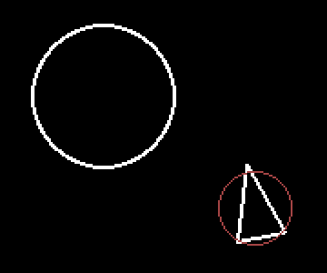 The player is secretly a circle