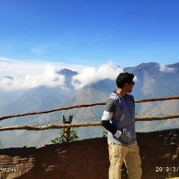 brushing off rust  profile image