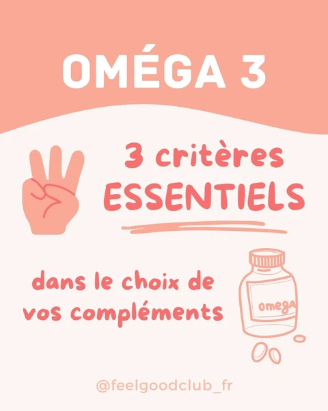 Couverture de 3 critères essentiels dans le choix de vos compléments d'oméga 3