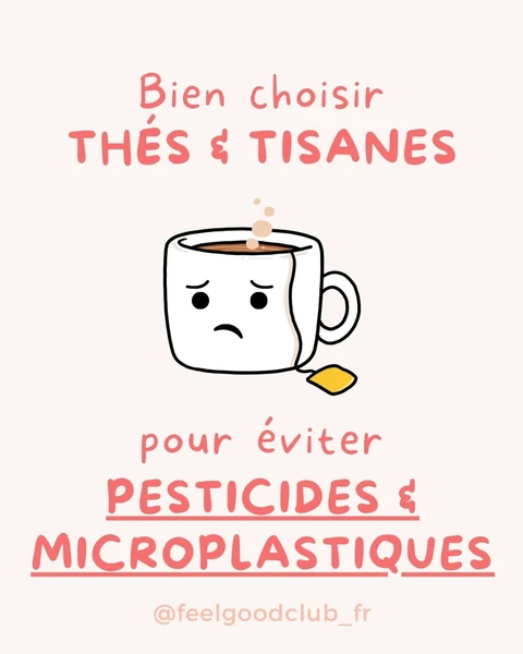 Couverture de Des microplastiques et du glyphosate dans ton thé vert ?