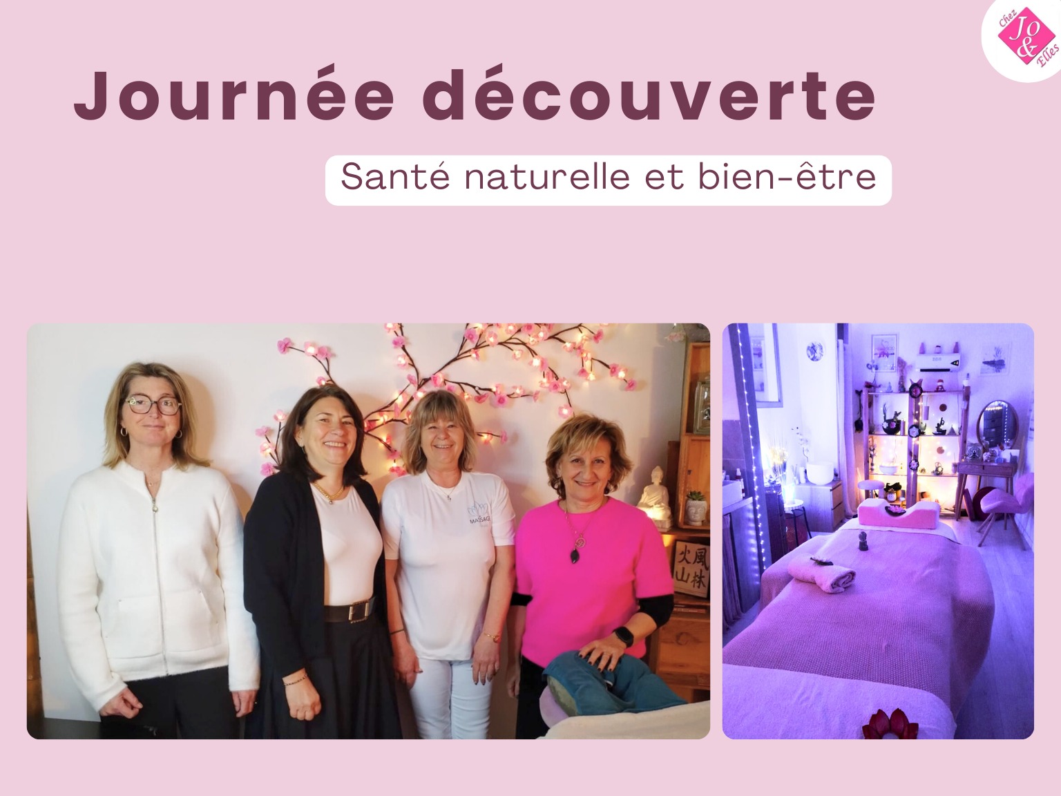 Couverture de Journée découverte santé globale et bien-être Chez Jo&Elles à Hyères