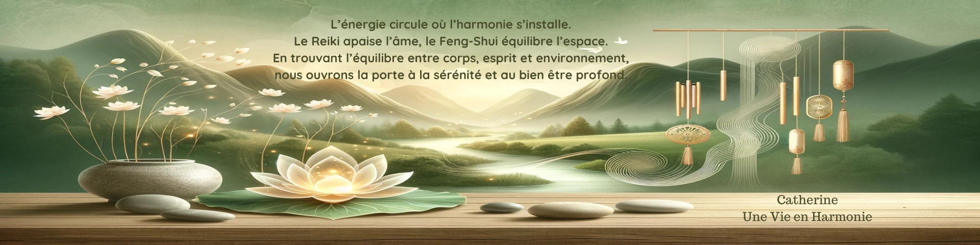 Bannière de Une Vie en Harmonie