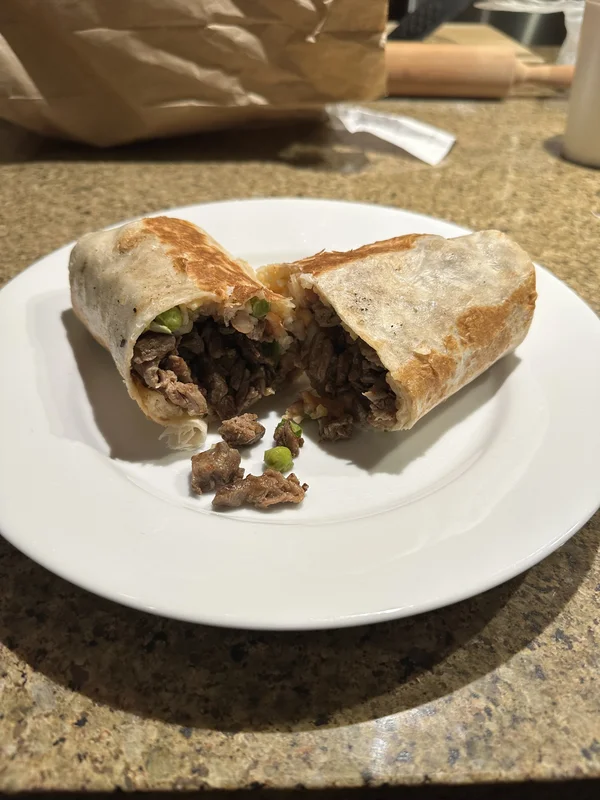 Burrito at EL TRAGON TAQUERIA