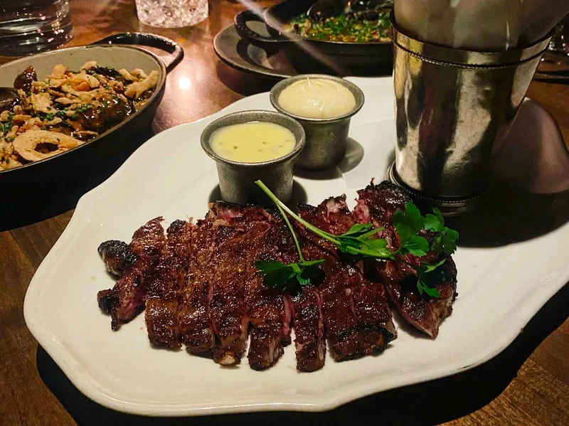 Steak at Bavette's Bar & Boeuf