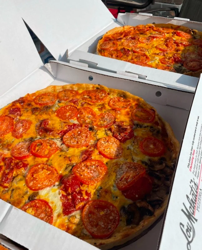 Pizza at Lou Malnati's Pizzeria