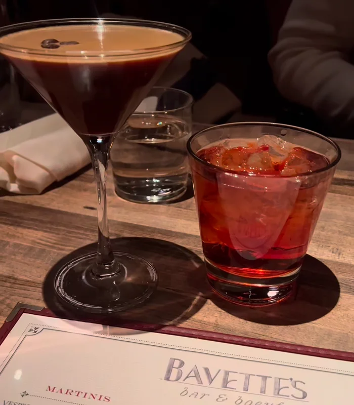 Espresso Martini at Bavette's Bar & Boeuf