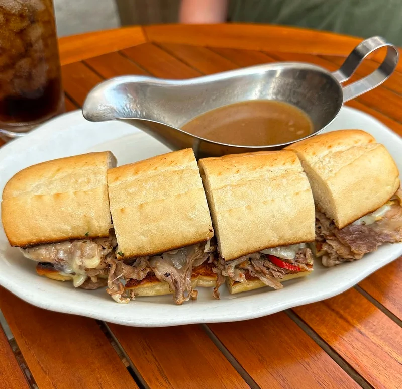 French Dip Sandwich at Armitage Alehouse