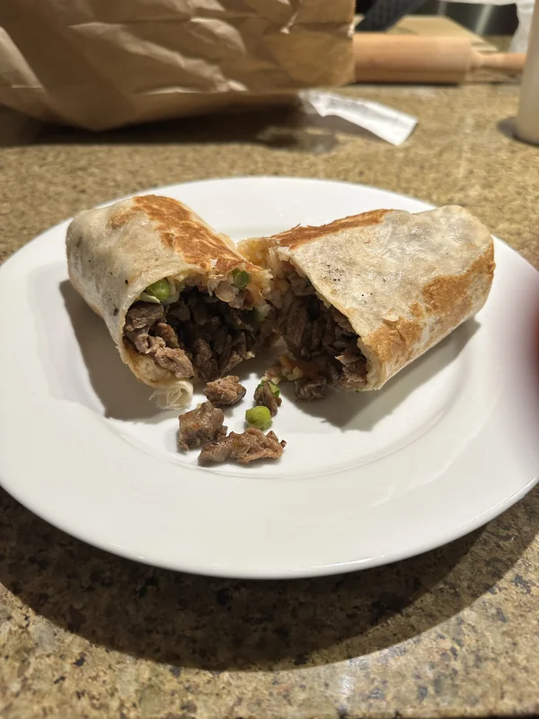 Burrito at EL TRAGON TAQUERIA
