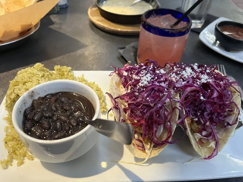 Tacos at Iron Cactus Mexican Restaurant and Margarita Bar San Antonio