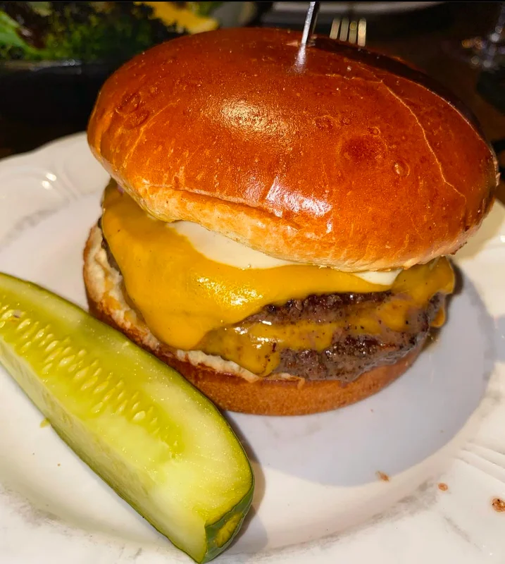 Burger at Au Cheval
