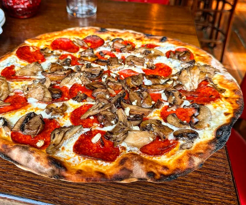 Pizza at Peanut Park Trattoria