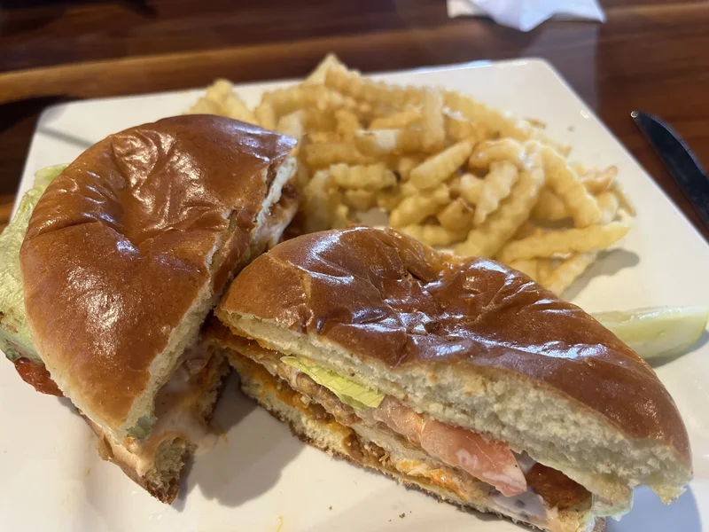 Chicken Sandwich at Donkey Inn Bar and Grill
